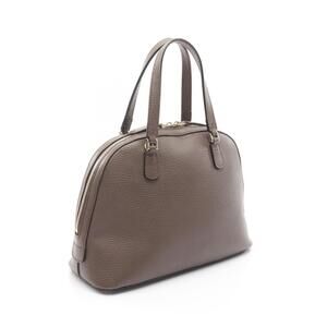 Gucci Lady Dollar Handbag Brown Leather